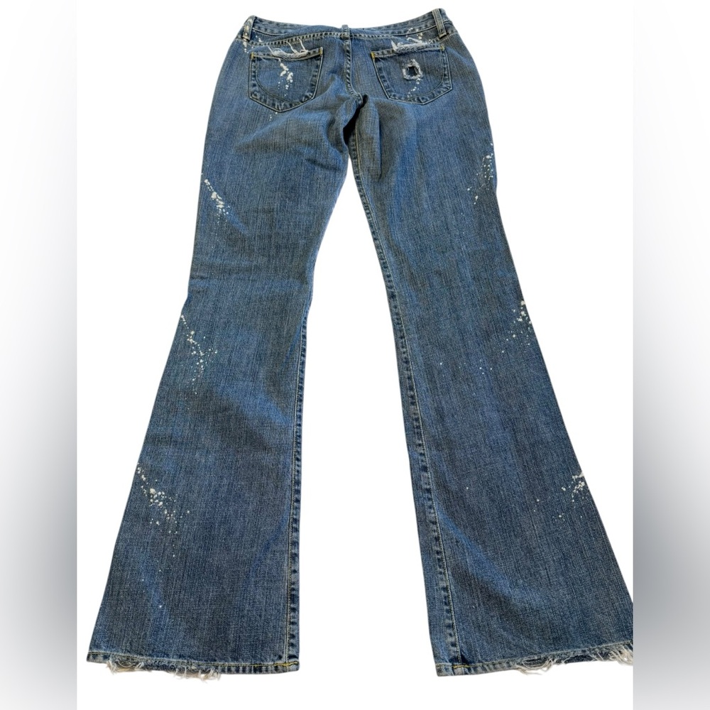 Paper denim & cloth jeans 28 boho retro vintage flare - Picture 2 of 16